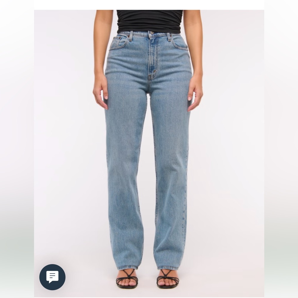 Abercrombie Curve Straight Jeans